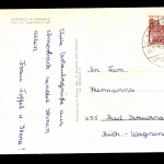 Amorbach/Odenwald, Gesamtansicht mit Jugendherberge