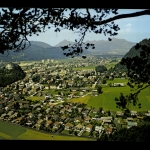 Kufstein, Blick auf den Ort gegen Norden