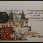 Costa Rica, Numisbrief, 24.2.2000