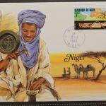 Niger, Numisbrief, 9.11.1989