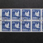 Schweden, MiNr. 290 D im MH, gestempelt