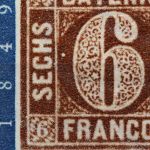Deutschland (BRD), MiNr. 115 PLF III, Falz