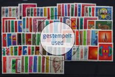 Deutschland (BRD), MiNr. 326-611, Jahrgänge 1960-1969, gestempelt