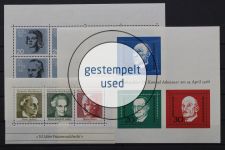 Deutschland (BRD), MiNr. 326-611, Jahrgänge 1960-1969, gestempelt