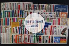 Deutschland, MiNr. 612-825 - Jahrgänge 1970-1974, Kollektion, gestempelt