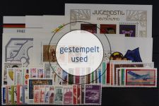Deutschland, MiNr. 826-1032 - Jahrgänge 1975-1979, Kollektion, gestempelt