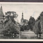 Soest, Dom mit Petrikirche am großen Teich