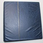 Leuchtturm, 1 blauer Ringbinder "DE"-EXCELLENT mit Schutzkassette