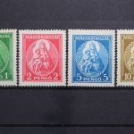 Ungarn, MiNr. 484-487, Neugummi