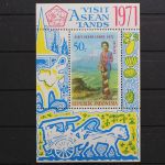 Indonesien, MiNr. Block 17, Falz