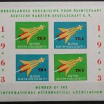 Vignette, Deutsche Raketen-Gesellschaft, 1963, postfrisch