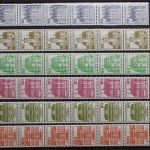 Deutschland, MiNr. 913-1143 A II R, 6er Streifen, postfrisch