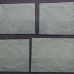 Japan, MiNr. 123-126, Briefstücke