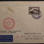 Deutsches Reich, MiNr. 439 X, Zeppelin-Brief 1930