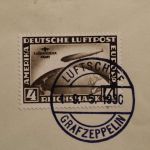 Deutsches Reich, MiNr. 439 X, Zeppelin-Brief 1930