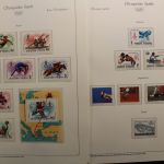 Olympische Spiele 1980, Sammlung auf Sporthilfe-Vordruckblättern