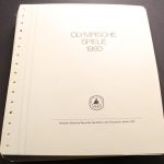 Olympische Spiele 1980, Sammlung auf Sporthilfe-Vordruckblättern
