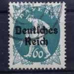 Deutsches Reich, MiNr. 126 PLF I, gestempelt, BPP Kurzbefund