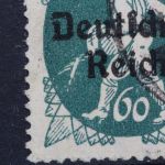 Deutsches Reich, MiNr. 126 PLF I, gestempelt, BPP Fotobefund