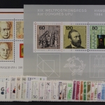 Deutschland, MiNr. 1033-1233 - Jahrgänge 1980-1984, Kollektion, postfrisch