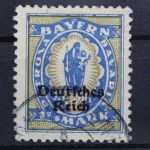 Deutsches Reich, MiNr. 130 PLF III, gestempelt, BPP Signatur