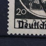 Deutsches Reich, MiNr. 138 AF V, gestempelt, BPP Signatur