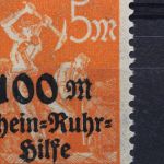 Deutsches Reich, MiNr. 258 PLF VIII, postfrisch, geprüft Infla