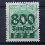 Deutsches Reich, MiNr. 308 b, gestempelt, geprüft Infla