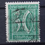 Deutsches Reich, MiNr. 162 PLF I, gestempelt, geprüft Infla
