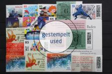 Deutschland (BRD), MiNr. 3655-3731, Jahrgang 2022, gestempelt
