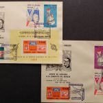 Paraguay, MiNr. 1559-1566 + Block 83, FDC