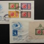Guinea, MiNr. 204-207 A + Block 2, FDC