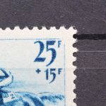 Saarland, MiNr. 266 PLF I, ungebraucht