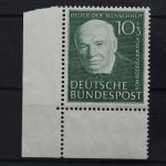 Deutschland (BRD), MiNr. 144, Ecke links unten, postfrisch