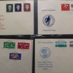 DDR, 89 Umschläge mit Marken der 1960er Jahre, alles zentrische Stempel