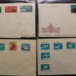 DDR, 89 Umschläge mit Marken der 1960er Jahre, alles zentrische Stempel