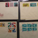 DDR, 89 Umschläge mit Marken der 1960er Jahre, alles zentrische Stempel