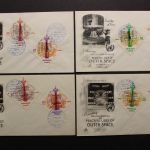 Haiti, MiNr. 741-744 + A 744 - D 744, FDC