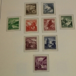 Deutsches Reich 1933-1945, große Sammlung mit Spitzenwerten, Leuchtturm-Vordruck