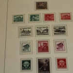 Deutsches Reich 1933-1945, große Sammlung mit Spitzenwerten, Leuchtturm-Vordruck