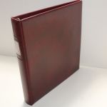Lindner, weinroter Ringbinder, 18-Ring-Mechnik
