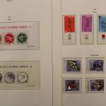 Olympiade 1964, postfrische Teilsammlung im Vordruckalbum