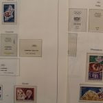 Olympiade 1964, postfrische Teilsammlung im Vordruckalbum