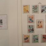 Olympiade 1964, postfrische Teilsammlung im Vordruckalbum