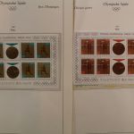 Olympiade 1964, postfrische Teilsammlung im Vordruckalbum