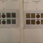 Olympiade 1964, postfrische Teilsammlung im Vordruckalbum