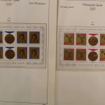 Olympiade 1964, postfrische Teilsammlung im Vordruckalbum