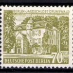Berlin, MiNr. 123, entfalzt