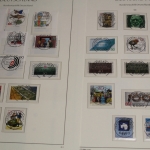 Deutschland (BRD) 1980-1984, viele zentrische Stempel, LT Vordruckblätter