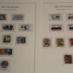 Deutschland (BRD) 1980-1984, viele zentrische Stempel, LT Vordruckblätter